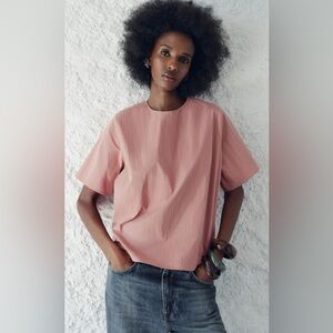(#142)ZARA Short Sleeve Top ZW Collection